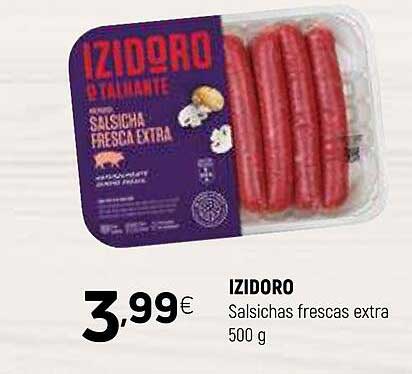 IZIDORO Salsichas frescas extra