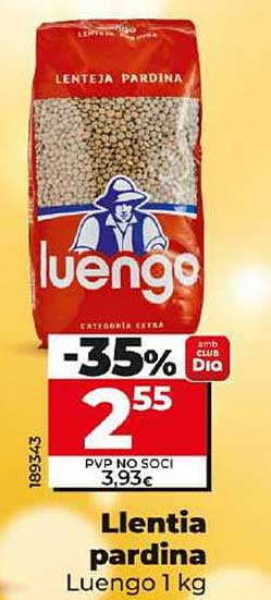 Lentia pardina Luengo 1 kg