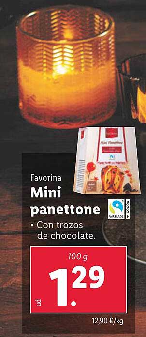 Mini panettone