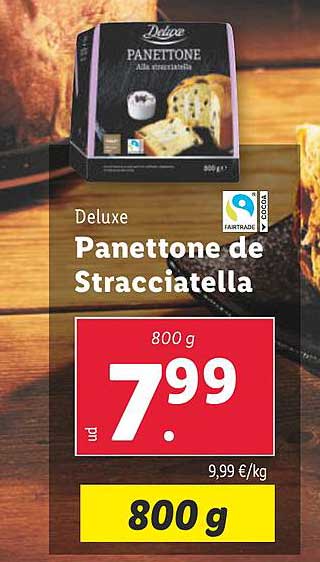 Panettone de Stracciatella