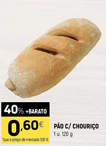 PÃO C/ CHOURIÇO