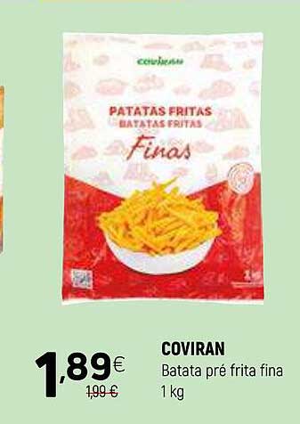 Patatas fritas finas