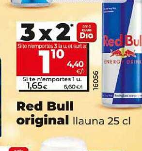 Red Bull original lluna 25 cl