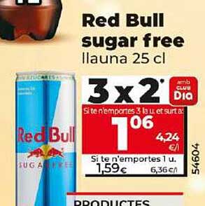 Red Bull sugar free