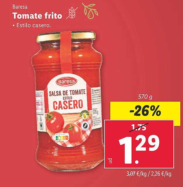 Salsa de tomate estilo casero