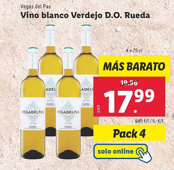 Vino blanco Verdejo D.O. Rueda