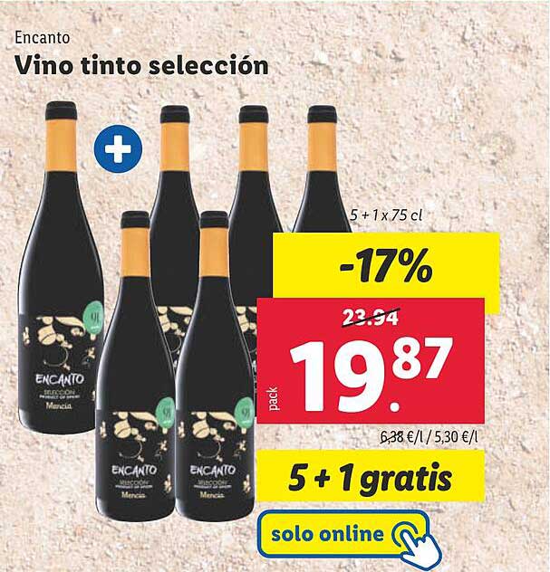 Vino tinto selección