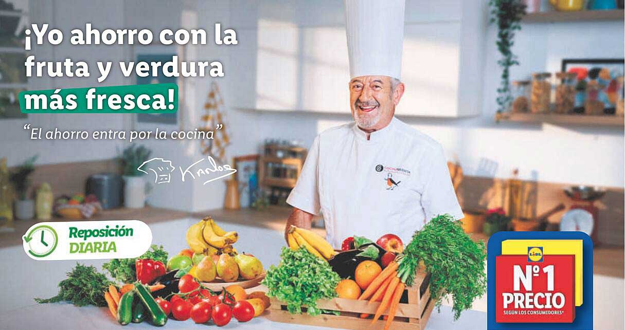 ¡Yo ahorro con la fruta y verdura más fresca!