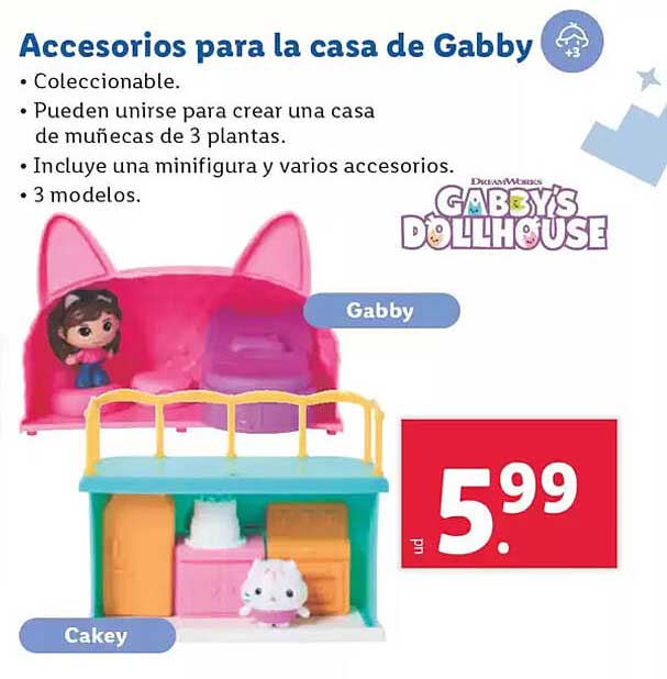 Accesorios para la casa de Gabby