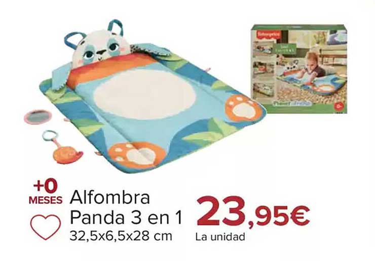 Alfombra Panda 3 en 1