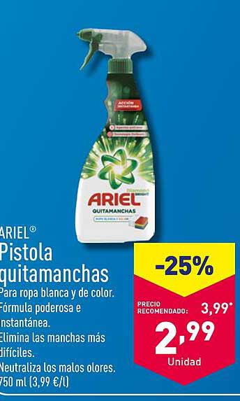 ARIEL® Pistola quitamanchas