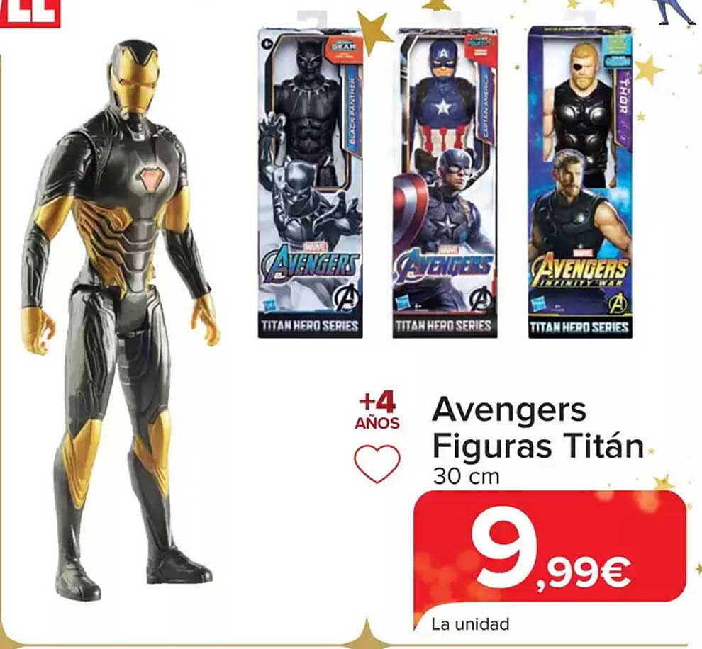 Avengers Figuras Titán