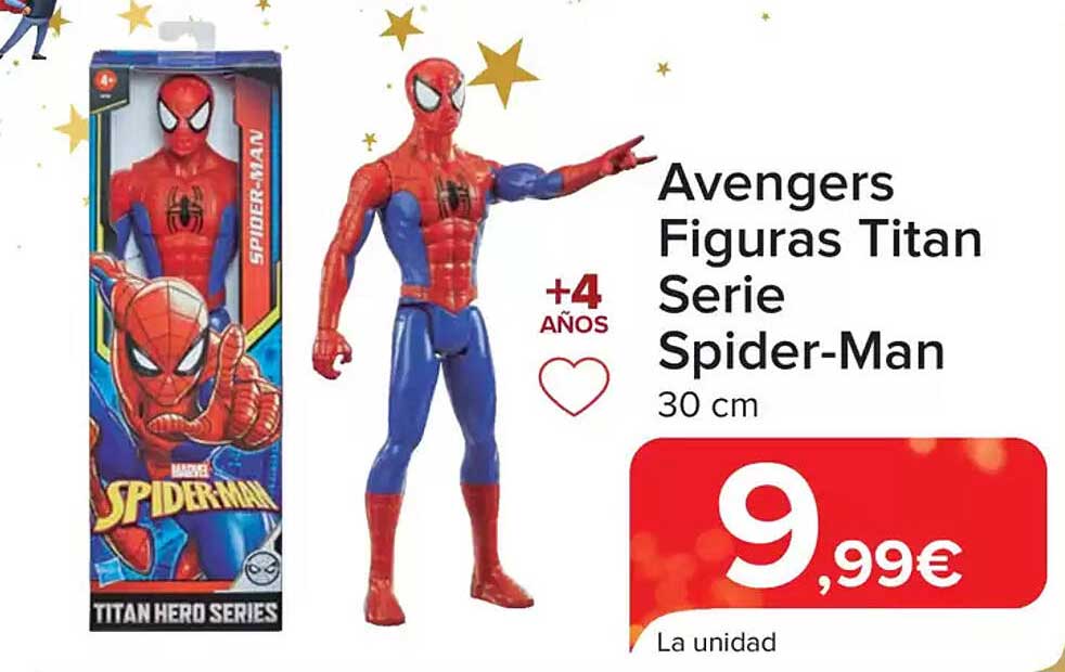 Avengers Figuras Titan Serie Spider-Man