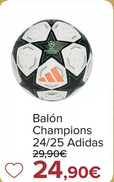 Balón Champions 24/25 Adidas