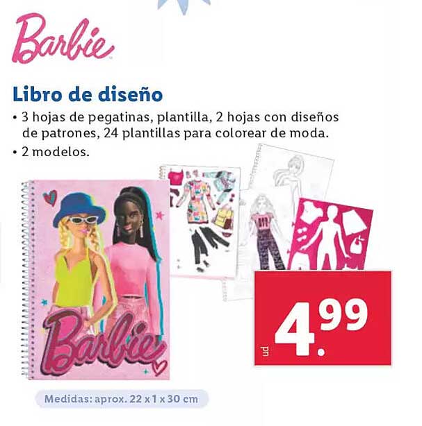 Barbie  
Libro de diseño  