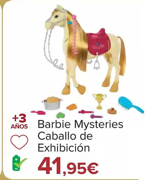 Barbie Mysteries Caballo de Exhibición