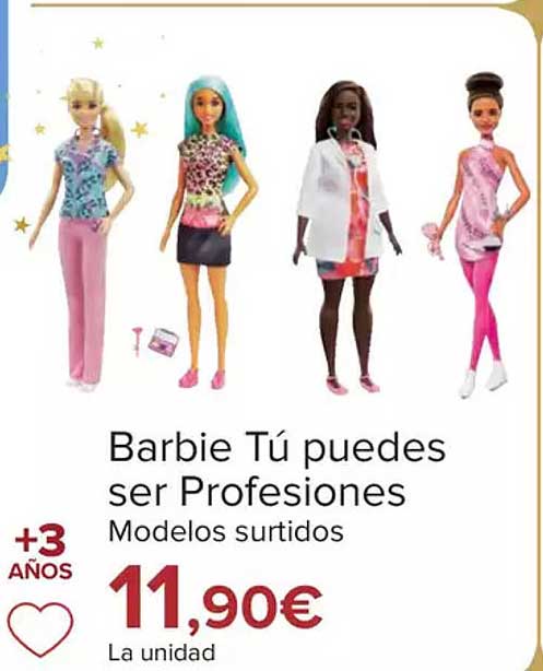 Barbie Tú puedes ser Profesiones