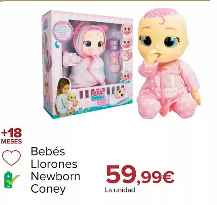 Bebés Llorones Newborn Coney