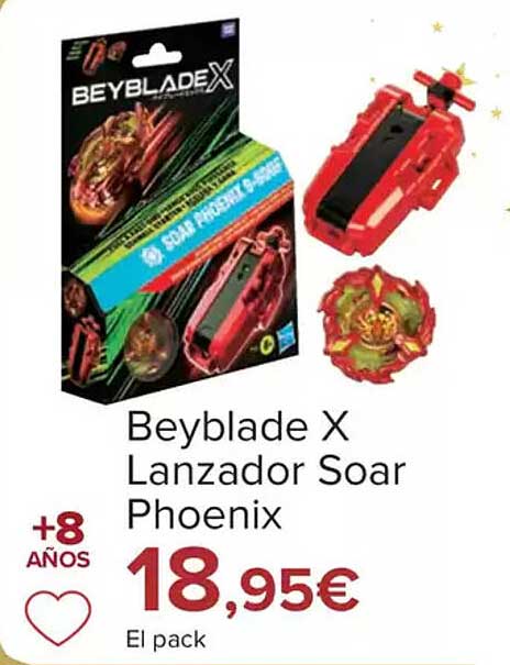 Beyblade X Lanzador Soar Phoenix