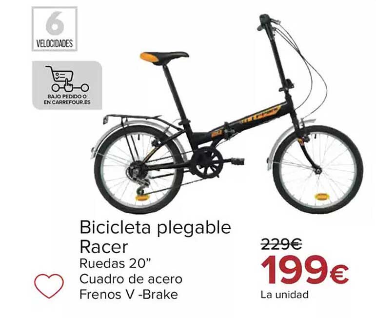 Bicicleta plegable Racer