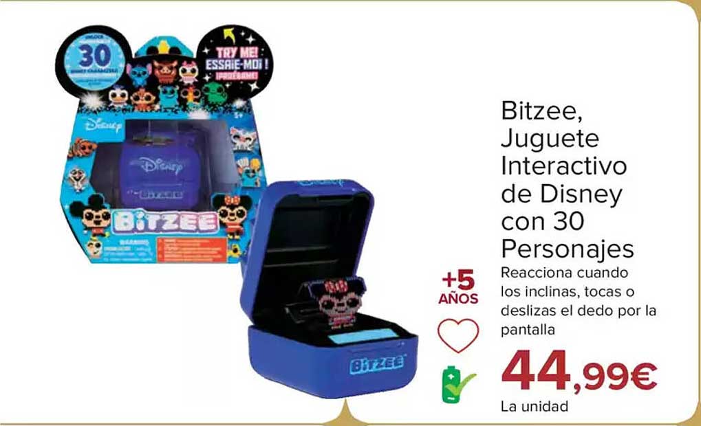 Bitzee, Juguete Interactivo de Disney con 30 Personajes