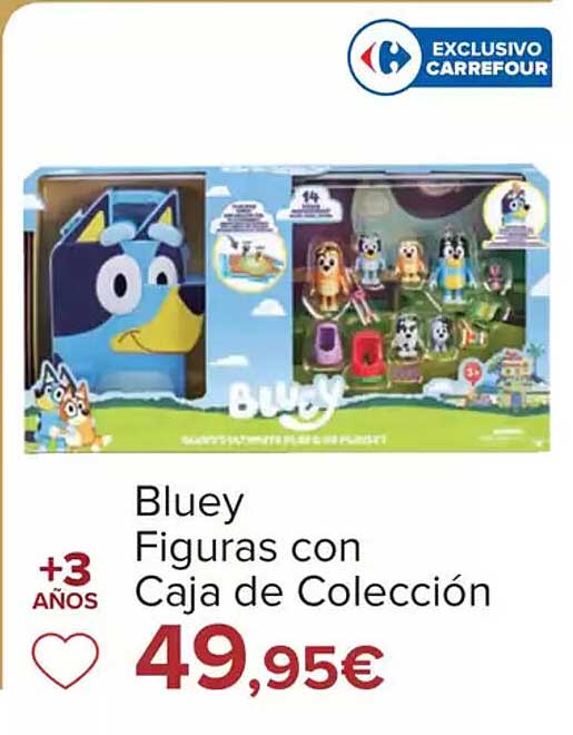 Bluey Figuras con Caja de Colección