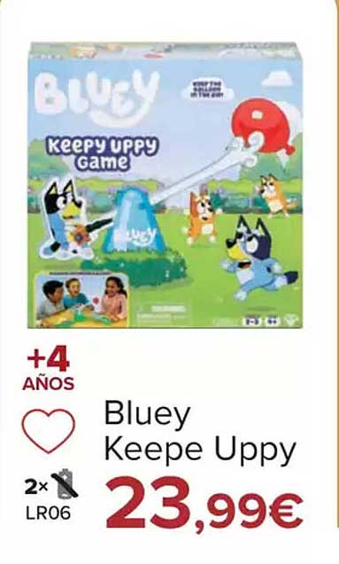 Bluey Keepy Uppy Game