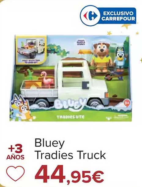 Bluey Tradies Truck