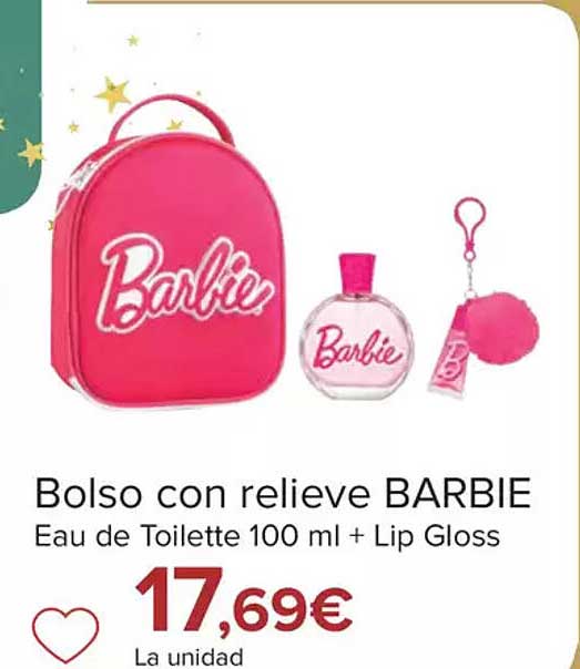 Bolso con relieve BARBIE