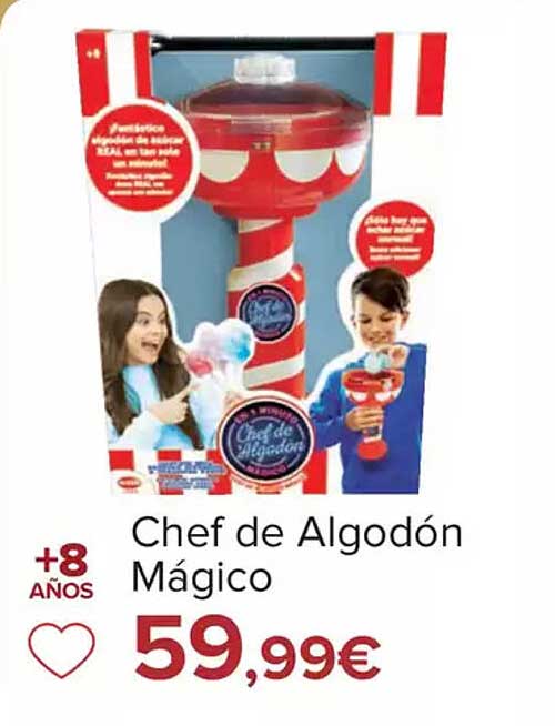 Chef de Algodón Mágico