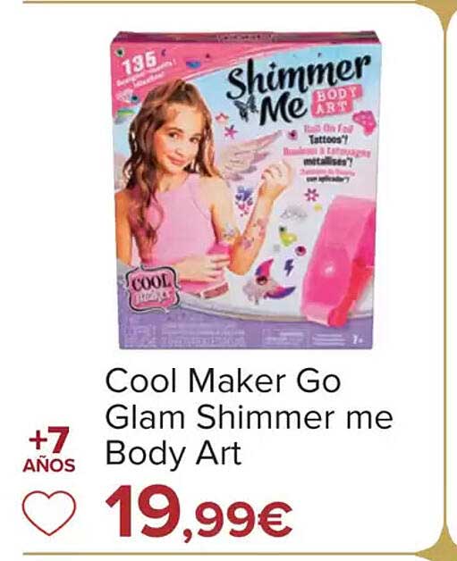 Cool Maker Go Glam Shimmer me Body Art