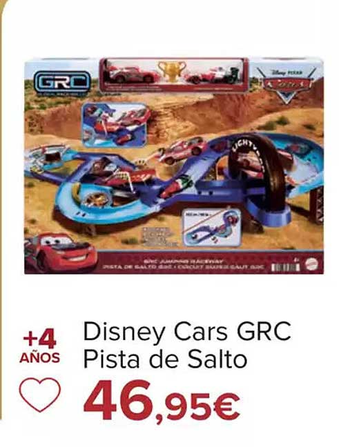 Disney Cars GRC Pista de Salto