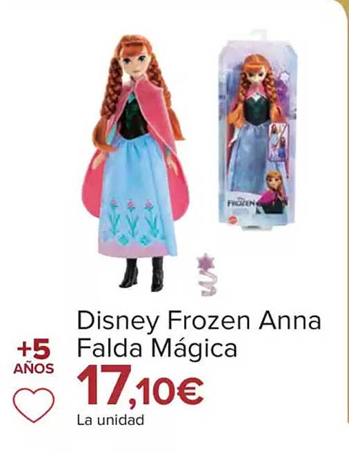 Disney Frozen Anna Falda Mágica