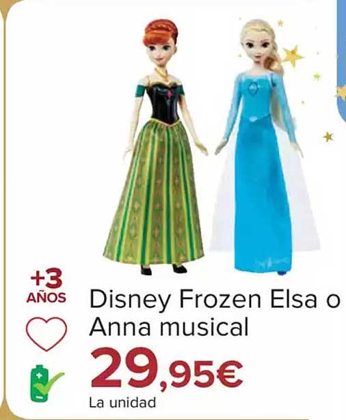 Disney Frozen Elsa o Anna musical