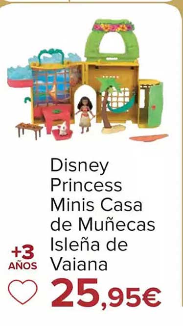 Disney Princess Minis Casa de Muñecas Isleña de Vaiana