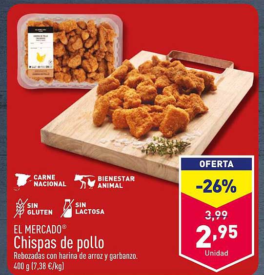 EL MERCADO® Chispas de pollo