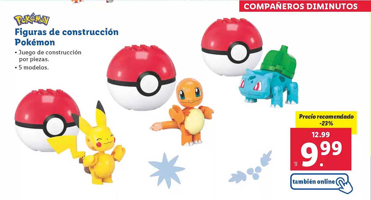 Figuras de construcción Pokémon