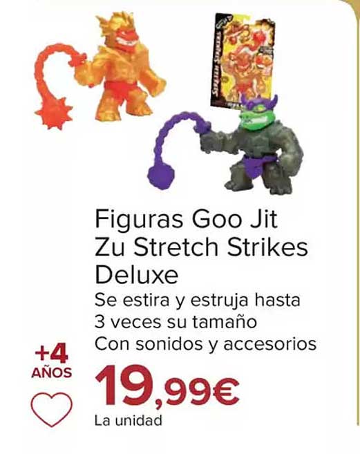 Figuras Goo Jit Zu Stretch Strikes Deluxe