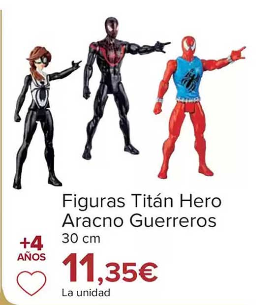 Figuras Titán Hero Aracno Guerreros