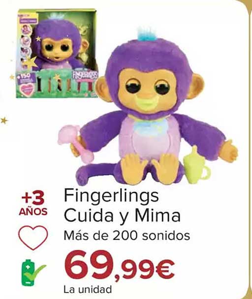 Fingerlings Cuida y Mima