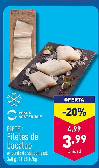 FLETE® Filetes de bacalao