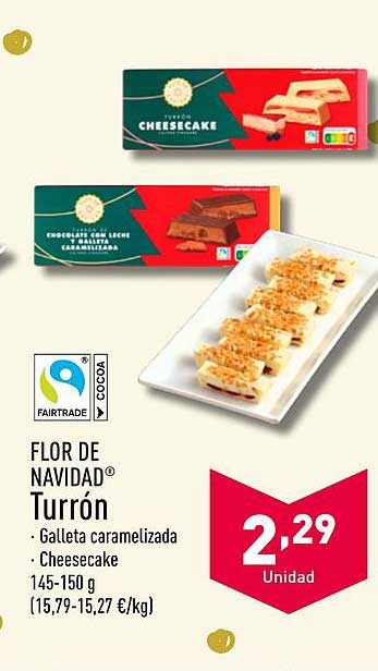 FLOR DE NAVIDAD® Turrón