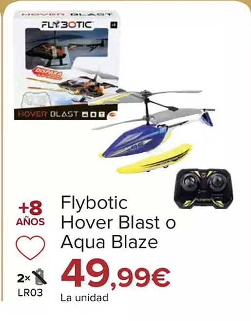 Flybotic Hover Blast o Aqua Blaze