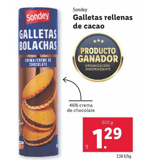 Galletas bolachas Galletas rellenas de cacao