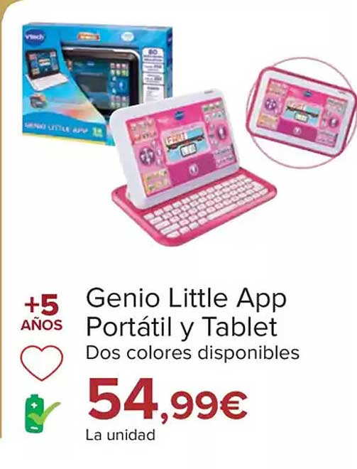 Genio Little App Portátil y Tablet