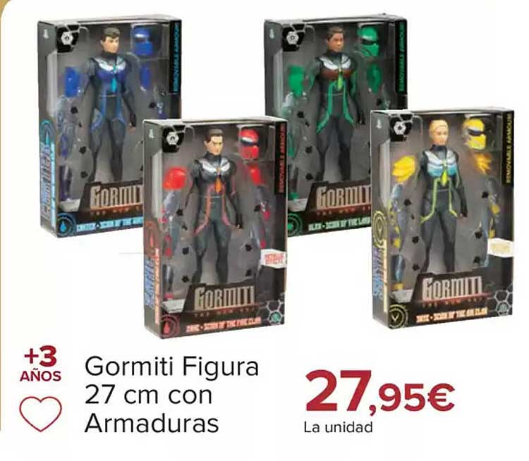 Gormiti Figura 27 cm con Armaduras