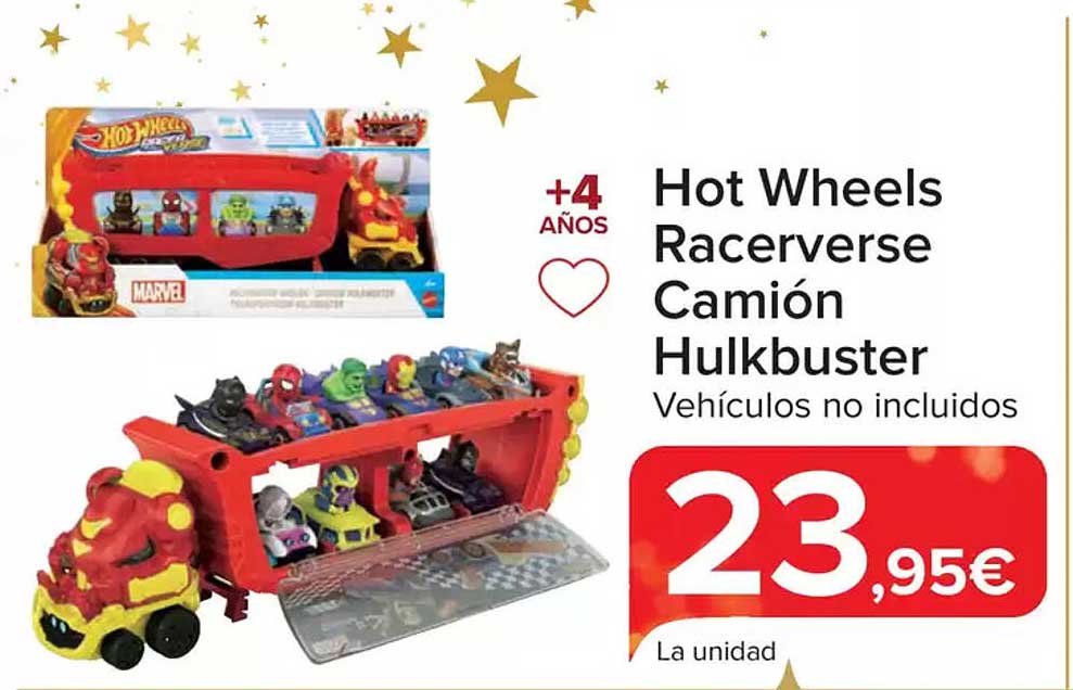 Hot Wheels Racerdverse Camión Hulkbuster