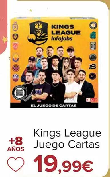 Kings League Juego Cartas