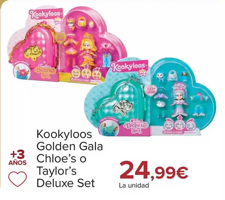 Kookyloos Golden Gala Chloe’s o Taylor’s Deluxe Set