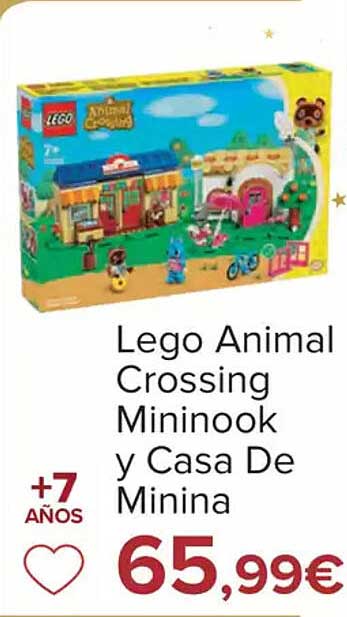 Lego Animal Crossing Mininook y Casa De Minina